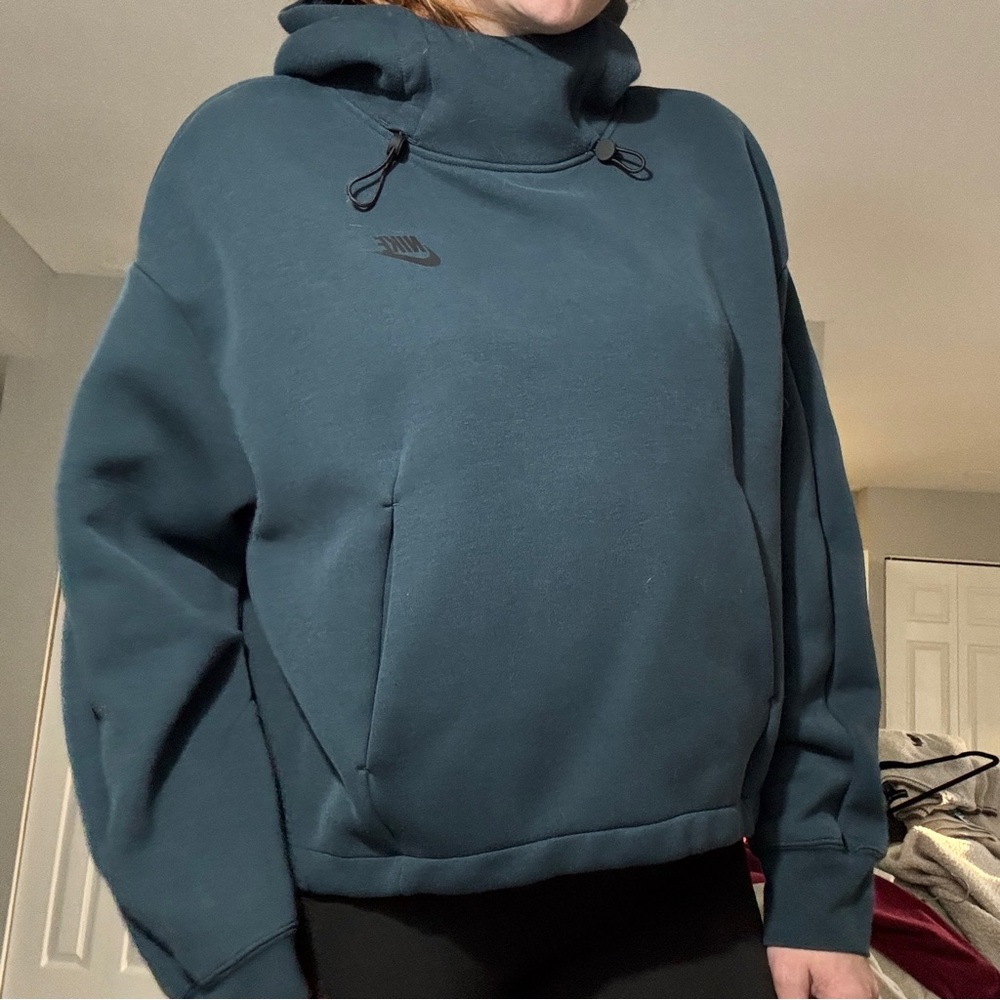 Nike Teal Sportswear Tech Hoodie